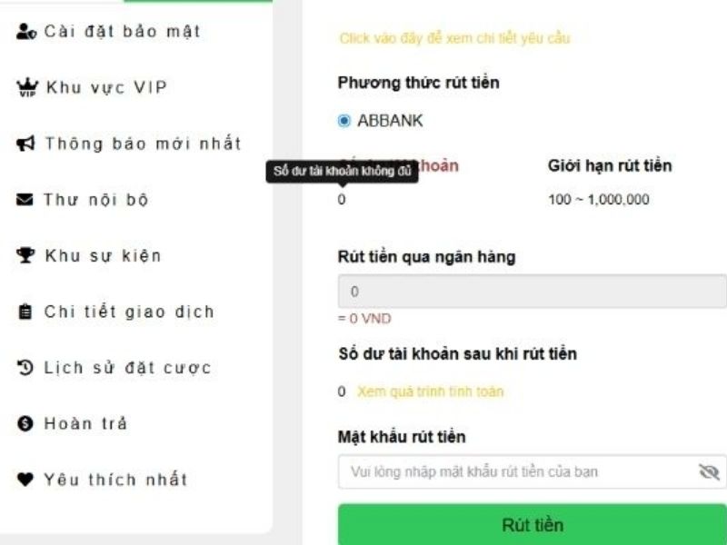 Rút tiền cá cược yếu tố hàng đầu nhiều người quan tâm để tránh lừa đảo